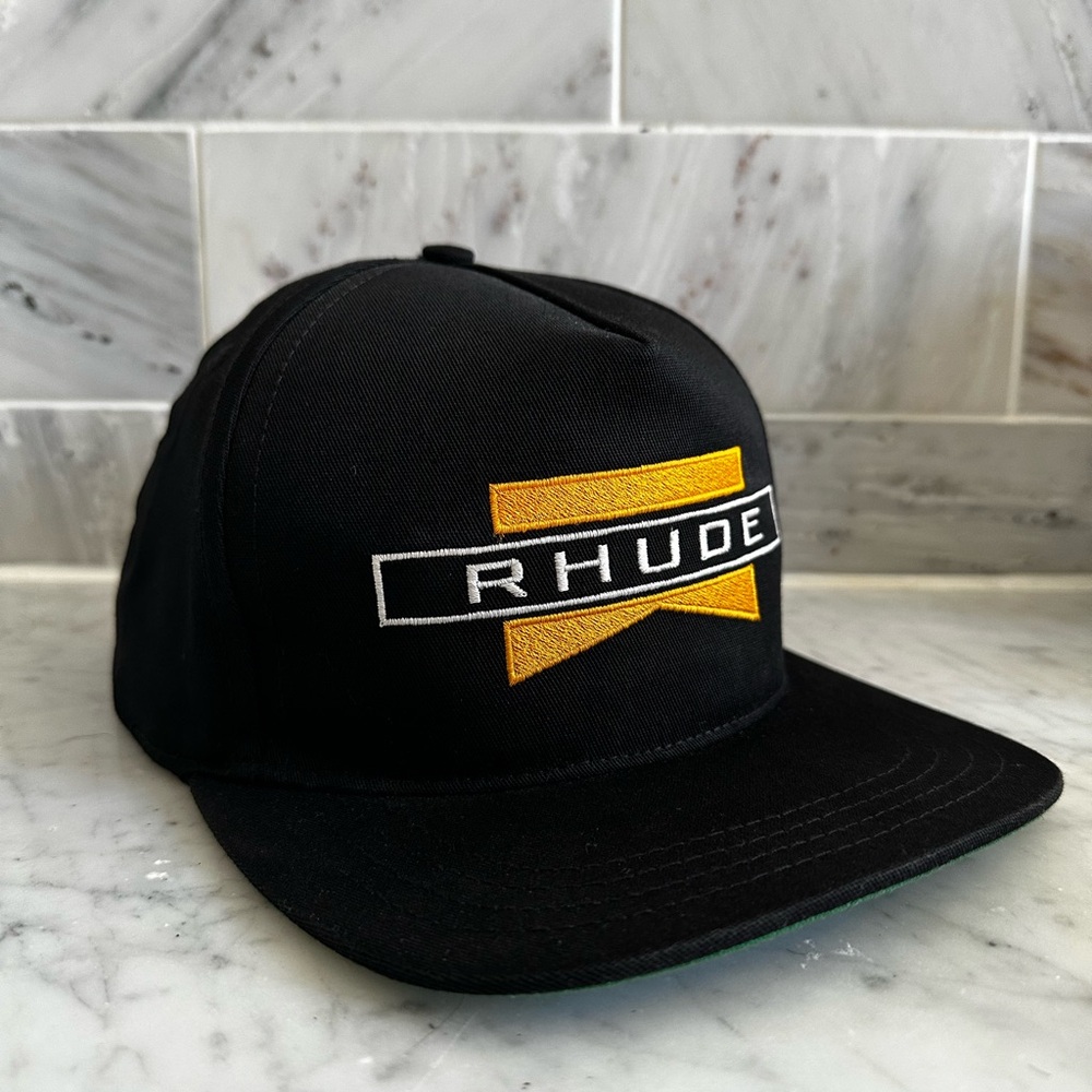 RHUDE Chevron Hat - Black